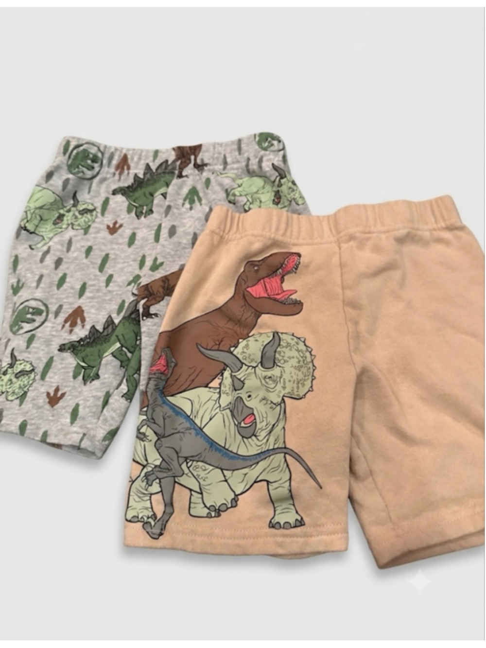 Boys Jurassic World Set Two Shorts Size 5